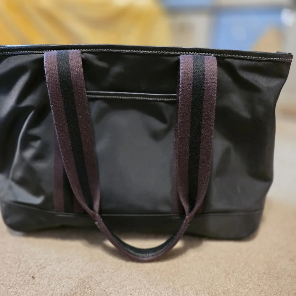 Coach Black and Brown Tote Bag - Picture 2 of 3